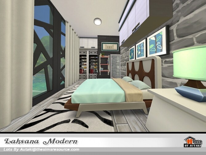 Sims 4 Laksana Modern NoCC by autaki at TSR