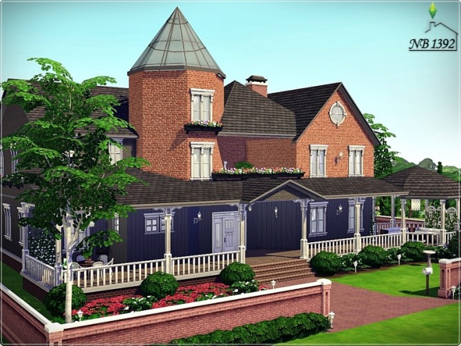 Sims 4 Tradition large spacious house by nobody1392 at TSR