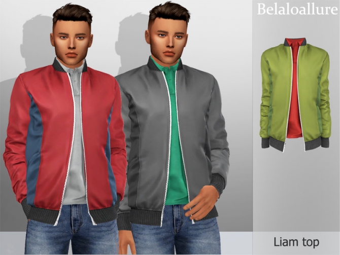 Belaloallure Liam top by belal1997 at TSR » Sims 4 Updates