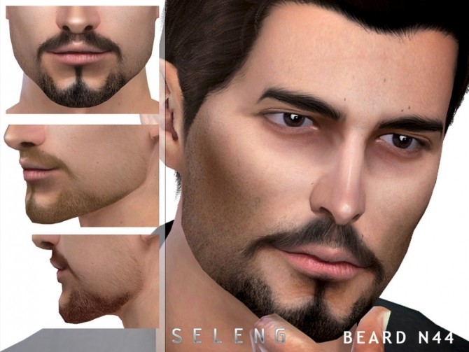 Sims 4 Beard N44 by Seleng at TSR