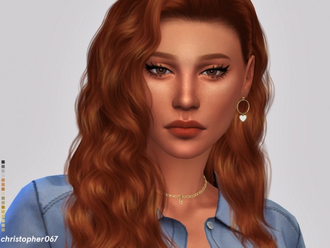 Sims 4 Brooke Necklace by Christopher067 at TSR