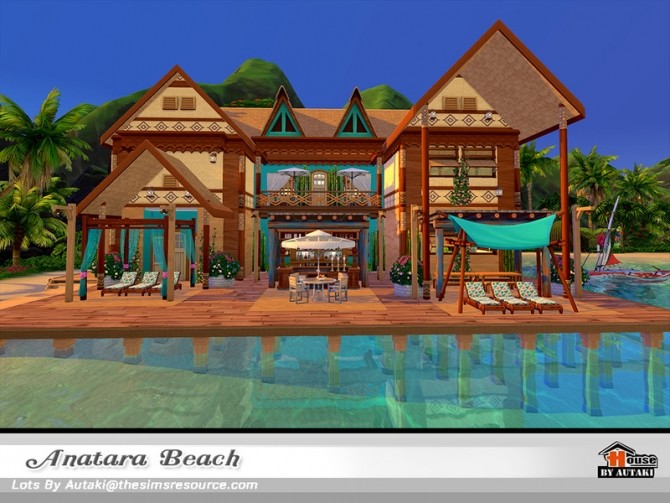 Sims 4 Anatara Beach by autaki at TSR