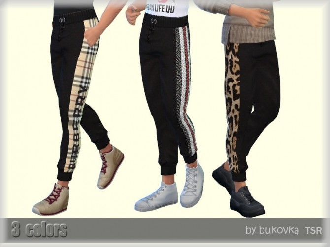 Sims 4 Pants Male by bukovka at TSR