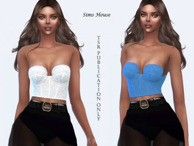 Sims 4 Corset by Sims House at TSR