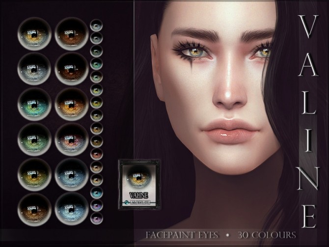 Sims 4 Valine Eyes by RemusSirion at TSR