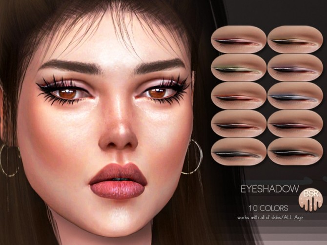 Sims 4 Eyeshadow BS11 by busra tr at TSR