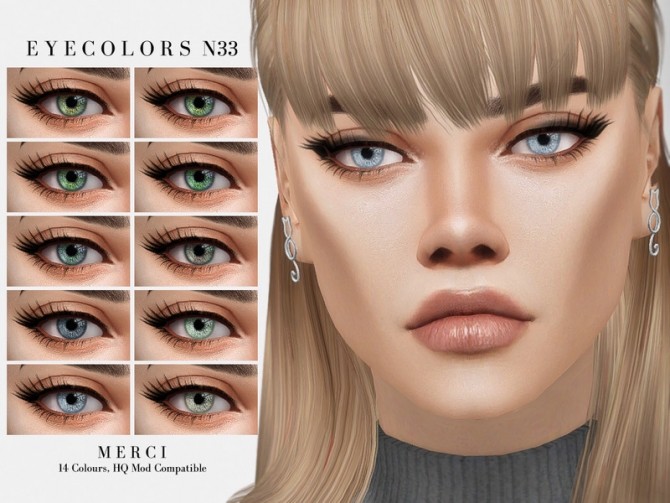 Sims 4 Eyecolors N33 by Merci at TSR
