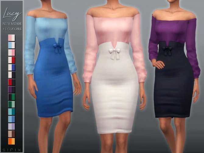 Sims 4 Lucy Outfit by Sifix at TSR