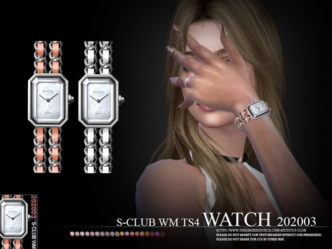 Sims 4 Watch 202003 by S Club WM at TSR