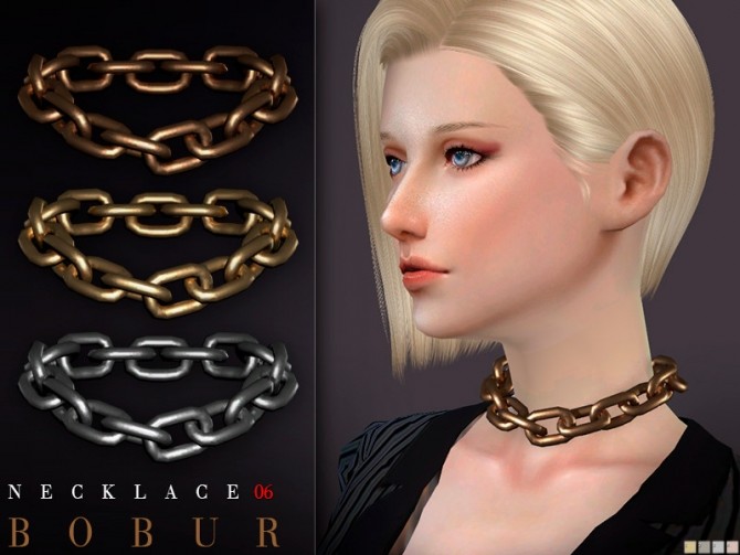 Sims 4 Necklace 06 by Bobur3 at TSR