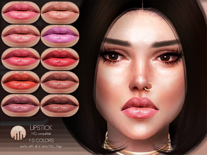 Sims 4 Lipstick BM24 by busra tr at TSR