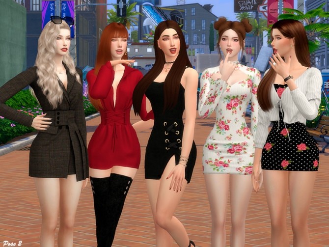 Sims 4 Best Friend Pose pack by Beto ae0 at TSR