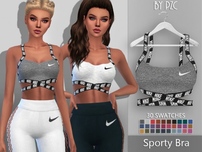 Sims 4 Sporty Bra 897666 by Pinkzombiecupcakes at TSR