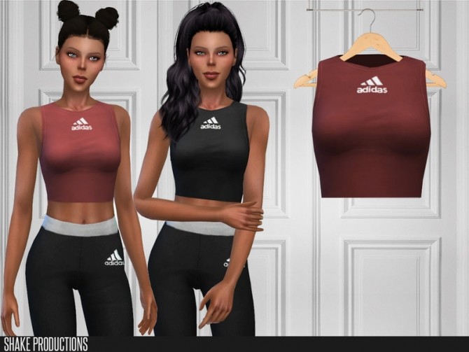 Sims 4 416 Top by ShakeProductions at TSR