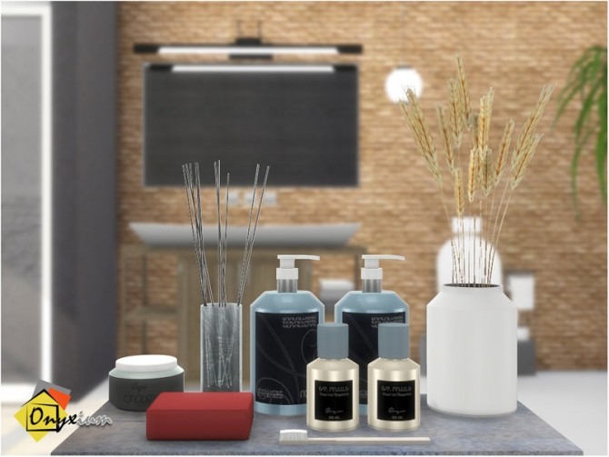 Sims 4 Limoges Bathroom Accessories by Onyxium at TSR