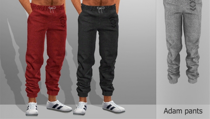 Belaloallure Adam pants by belal1997 at TSR » Sims 4 Updates