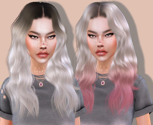 Sims 4 Evy Hairstyle by Leah Lillith at TSR