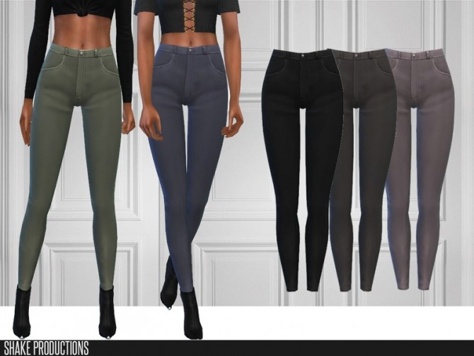 Sims 4 420 Jeans by ShakeProductions at TSR