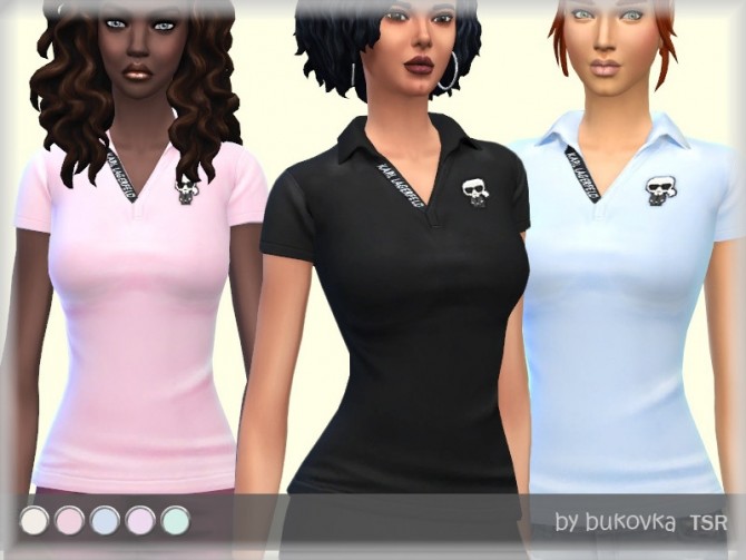 Sims 4 Shirt Female by bukovka at TSR