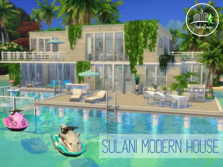 Sulani Modern House by Sakataax at TSR