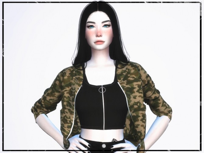 JAQUET + TOP A I by Viy Sims at TSR » Sims 4 Updates