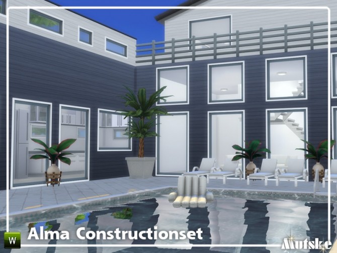 Sims 4 Alma Constructionset Part 4 by mutske at TSR