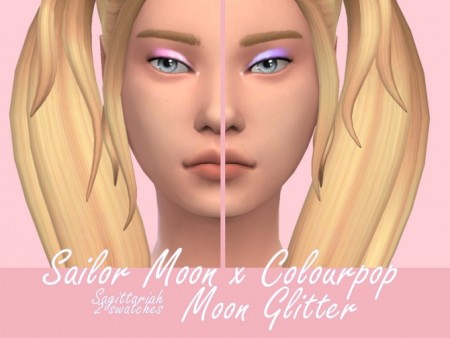 Moon Glitter (Facepaint) by Sagittariah at TSR