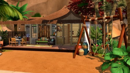 African Bungalow at Mrs.MilkiSims