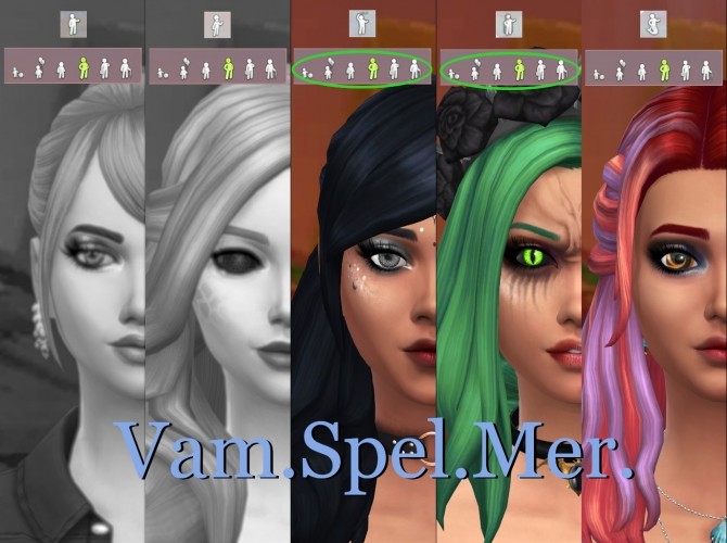Sims 4 Star Pupil Eyes White Sclera by Serpentia at Mod The Sims