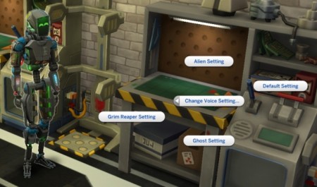 Servo Voice Changing Option by SweeneyTodd at Mod The Sims