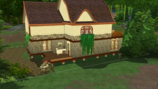Sims 4 Creek Side Corner by ElvinGearMaster at Mod The Sims