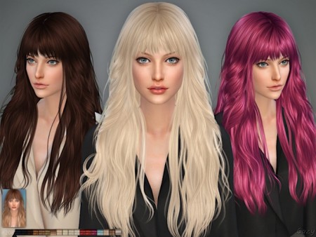 Female Hairstyle #208 by Cazy at TSR