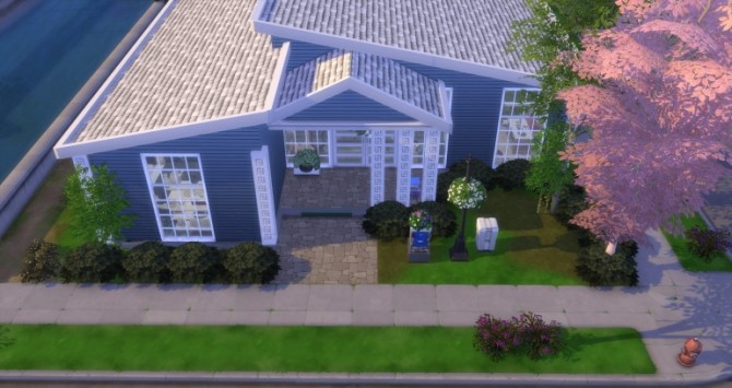 Sims 4 SPRING BUNGALOW at Paradoxx Sims