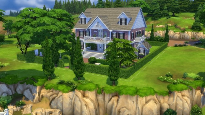 Sims 4 Georgian Home by LogLady at Mod The Sims