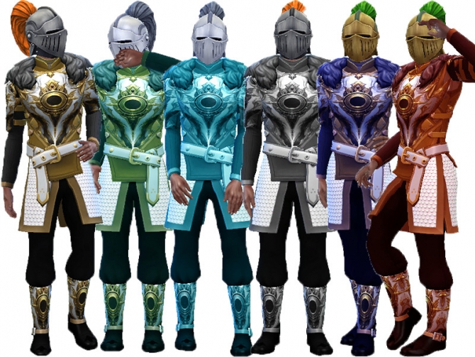 sci fi armor sims 4 mod