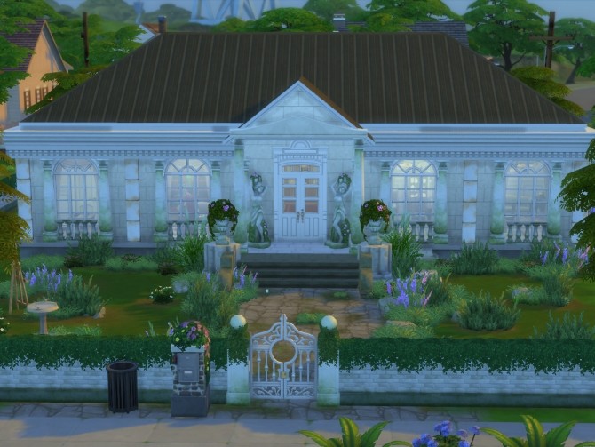 Sims 4 Romanian Little Paris style house by MiMsYT at Mod The Sims