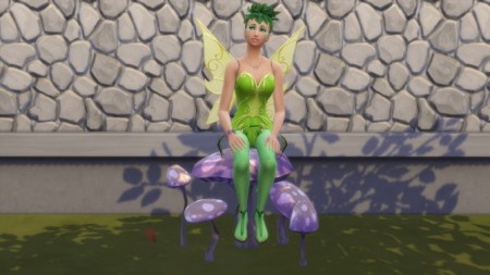 The Mushroom Chair by Serinion at Mod The Sims
