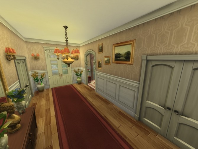 Sims 4 Romanian Little Paris style house by MiMsYT at Mod The Sims