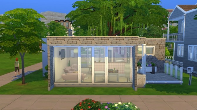 Sims 4 Angels Small Home by xperimental.sim at Mod The Sims