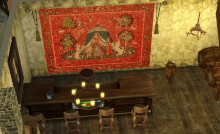 Medieval tapestries by Aliki’s Nook at Sims 4 Studio