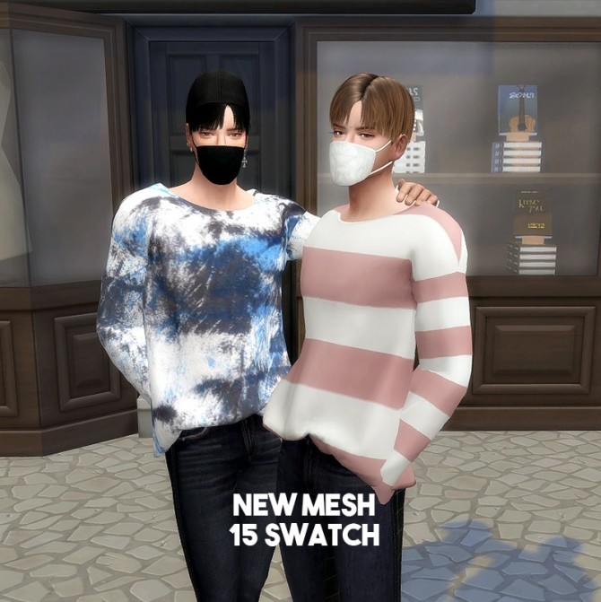 Sims 4 Man’s t shirt at L.Sim