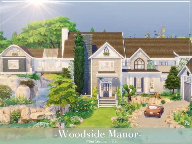 Sims 4 Woodside Manor by Mini Simmer at TSR