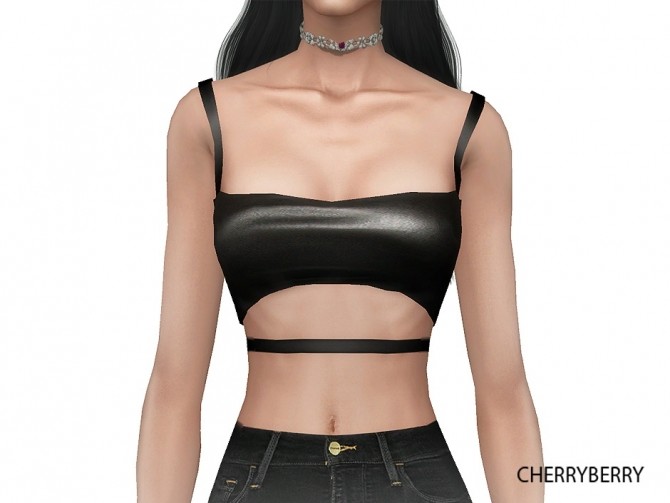 Sims 4 Hypnotic Top at Cherryberry