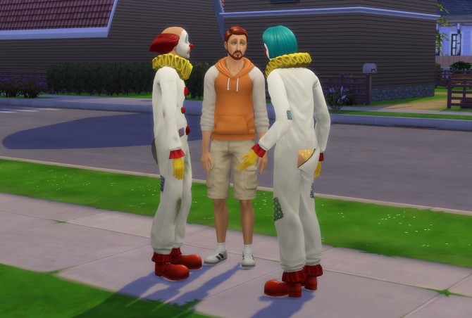 Sims 4 Tragic Clown Redux by Brainstrip at Mod The Sims