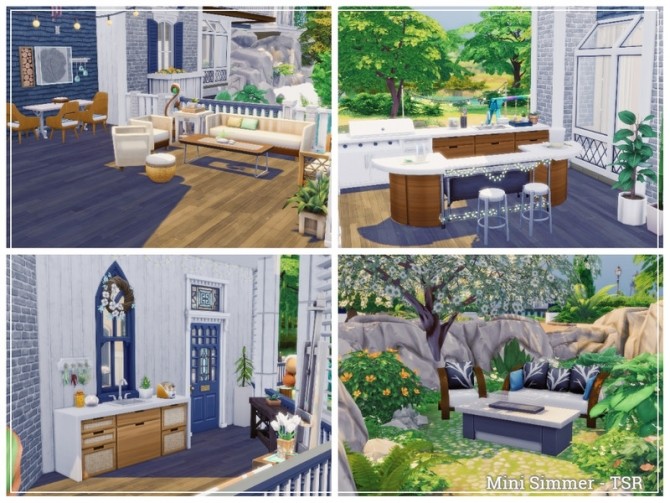 Sims 4 Woodside Manor by Mini Simmer at TSR