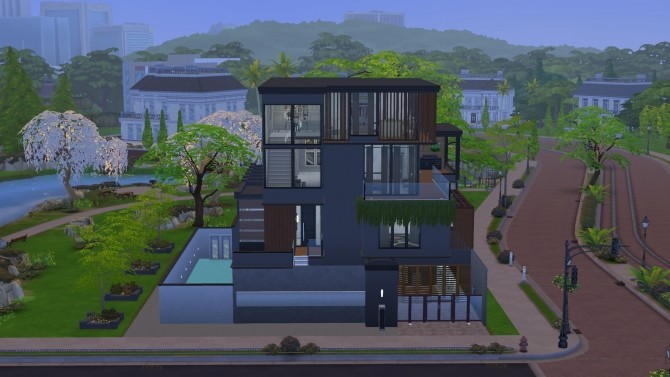 Sims 4 Simply Rich House No CC by selynroselyn at Mod The Sims