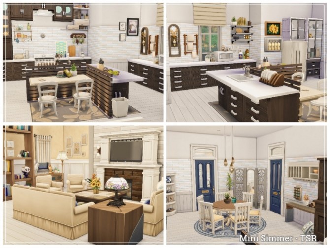 Sims 4 Woodside Manor by Mini Simmer at TSR