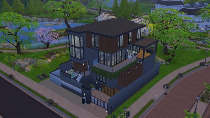Sims 4 Simply Rich House No CC by selynroselyn at Mod The Sims