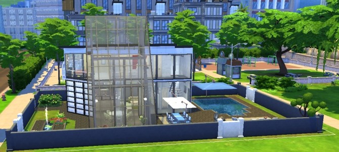 Sims 4 Verriere house by valbreizh at Mod The Sims