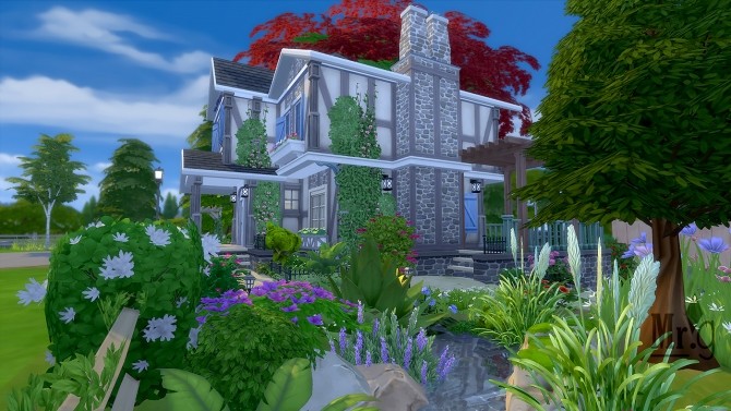 Sims 4 Colombine house at Mister Glucose